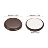 Unique Bargains Plastic Self-adhesive Smooth Round Carpeted Vinyl Sliding Pad - 2 of 4