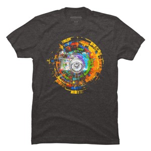 Men's Design By Humans Capture the Colors By clingcling T-Shirt - 1 of 4