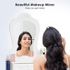 Tangkula Vanity Mirror Dressing Table Simple Style Beauty Dresser Cushioned Bench - 3 of 4