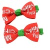 Kitcheniva Girls Snowflake Ribbon Hair Bows 20 Pcs - 3 of 4