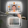 Organnice Frameless Anti-Fog Bathroom Vanity Mirror with Dimmable Light - 4 of 4