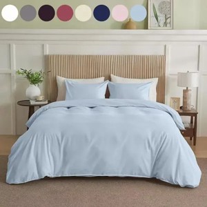 Racxily Simply Clean Solid Duvet cover, Single duvet cover, bedding - 1 of 4