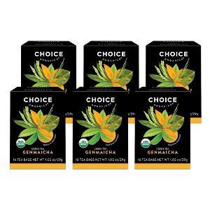 Choice Organics  Genmaicha Tea -  96 ct , 6 Pack - 1 of 4