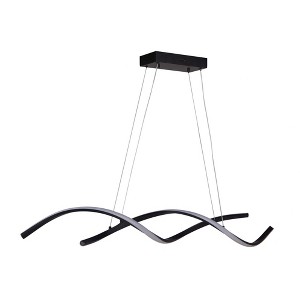 Craftmade Lighting Pulse 1 - Light Island Pendant Light in  Flat Black - 1 of 1