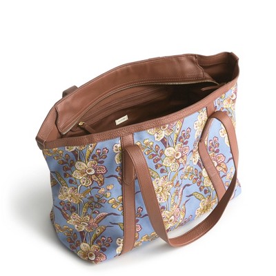 Vera Bradley Women's Oxford Canvas Hathaway Tote Bag Begonia Fields — фото 2