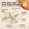 4-Pack Prep Baby Spoons & Forks Set, Self Feeding Baby Utensils 6-18 Months, Silicone BLW Baby Feeding Set, BPA-Free - 2 of 4