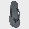 Men's Brent Flip Flop Sandals - Goodfellow & Co™ Black - image 3 of 4