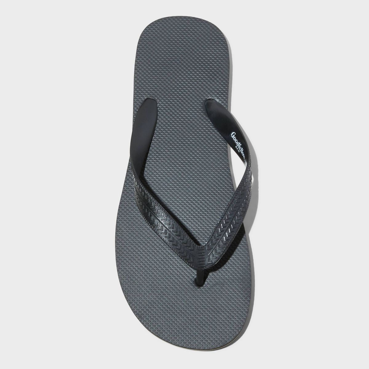 Men's Brent Flip Flop Sandals - Goodfellow & Co™ Black - thumbnail 3