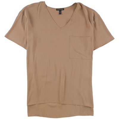 Eileen Fisher Womens Silk Basic T-Shirt