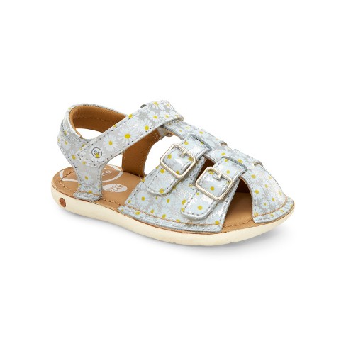 Stride Rite Kids Unisex Reign Sandal | 7.5 | Silver : Target