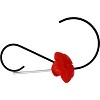 Gift Essentials 4" Red Glass Hanging Hummingbird Feeders - Red Textured(8 Ounce) - 3 of 3