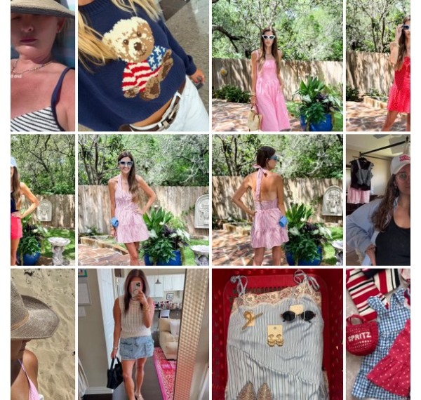 Collage of people showing off their #TargetStyle
