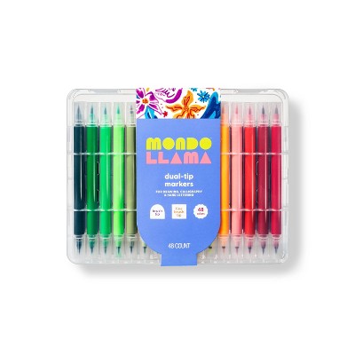 10ct Washable Markers Broad Tip Classic Colors - Mondo Llama™ : Target