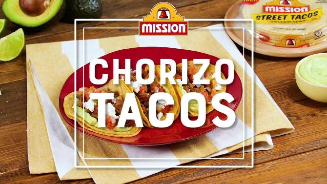 Mission Gluten Free 4.5&#34; Street Taco Size Yellow Corn Tortillas - 12.6oz/24ct, 2 of 8, play video