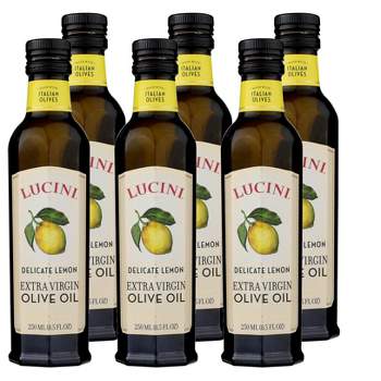 California Olive Ranch Lucini Delicate Lemon Extra Virgin Olive Oil - Case of 6/8.5 oz