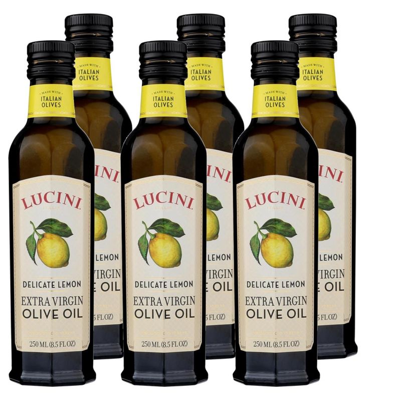 California Olive Ranch Lucini Delicate Lemon Extra Virgin Olive Oil - Case of 6/8.5 oz, 1 of 8