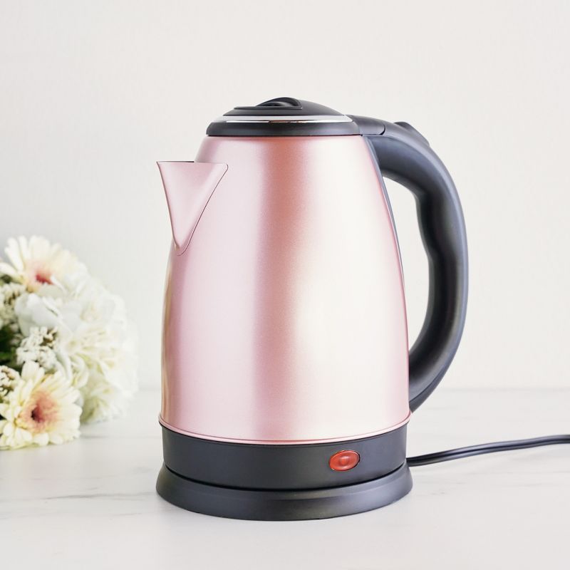 Pinky Up Parker Electric Tea Kettle - Cordless Kettle Stainless Steel Hot Water Boiler in Rose Gold - 56oz Set of 1, 6 of 11