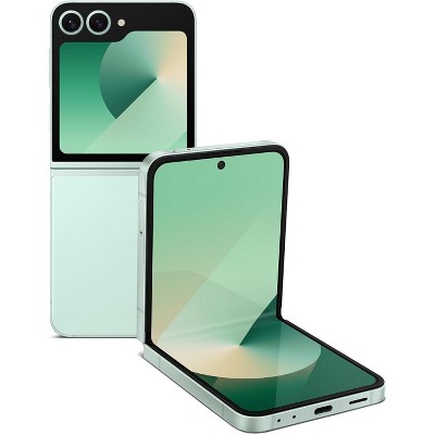 SAMSUNG Galaxy Z Flip 6 AI Cell Phone, 512GB Unlocked Android Smartphone, FlexCam, Photo Assist, Camcorder Mode, Live Interpreter, Foldable, Mint