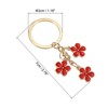 Unique Bargains Cute Flower Women Gifts Pendant Keychain for Purse Decor - 2 of 4