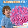 Strictly Briks Classic Bricks Starter Kit, Pink, 96 Pieces, 2x4 Studs, 100% Compatible with All Major Brick Brands - 2 of 4