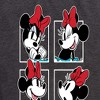 Women's - Disney - Minnie Grid Short Sleeve Graphic T-Shirt - 2 of 4