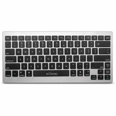 Bornd Silver Wireless Keyboard