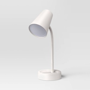 Task Table Lamp White - Room Essentials™ - 1 of 4
