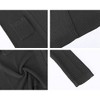 Women's Oversized Long Cardigan Sweaters Fall Outerwear Cable Knit Open Front Longline At Knee Cardigan Sweaters with Pockets - 4 of 4