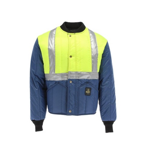 RefrigiWear HiVis Cooler Wear Water-Repellent Insulated Jacket (2X-Large)