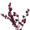 Vickerman 72" Winter Icy Red and Burgundy Berry Garland - 4 of 4