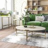 3pc Grand Canal Modern Coffee Table Set Champagne - miBasics - 2 of 4