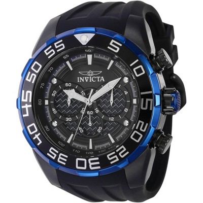 Invicta 37715 Men's Speedway Scuba Chronograph Black Strap Watch