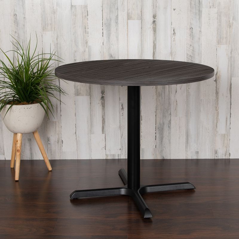 Flash Furniture 36" Round Multi-Purpose Conference Table - Meeting Table for Office, 2 of 11