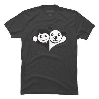 Men's Design By Humans Doggy Friend By graphicganga T-Shirt
