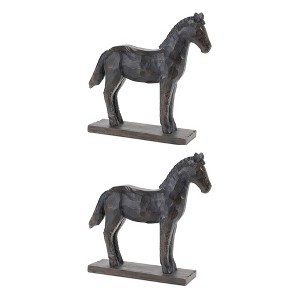 Melrose Standing Horse (Set of 2) - 1 of 3