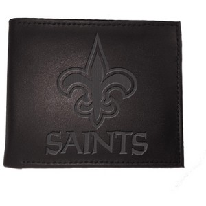 Evergreen Leather New Orleans Saints Bi-fold Wallet - 1 of 3