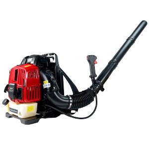 Leaf Blower, 76CC, 660CFM, 200MPH, 4 Stroke Air Cooling Gas Backpack Grass Blower,Snow Blower - 1 of 4