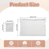 Unique Bargains Silk Foldable Gym Travel Hiking Dust Cover Storage Bag 2 Pcs - 2 of 4