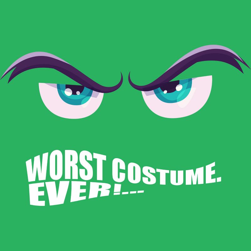 Women's Design By Humans Worst Costume Ever (Halloween) By Editive Racerback Tank Top, 2 of 4