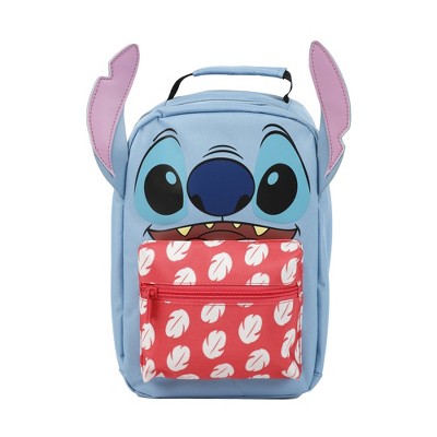 Disney Lilo and Stitch Backpack and Lunch Box Bundle - 4 Pc Set With 16  Stitch Print All Over School Bag, Stitch Lunch Bag, and More For Boys And