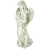 Northlight 17" Peaceful Angel Holding a Rose Outdoor Garden Statue - 4 of 4