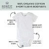 Honest Baby 3-Pack Organic Cotton Short Sleeve Bodysuits - 2 of 4