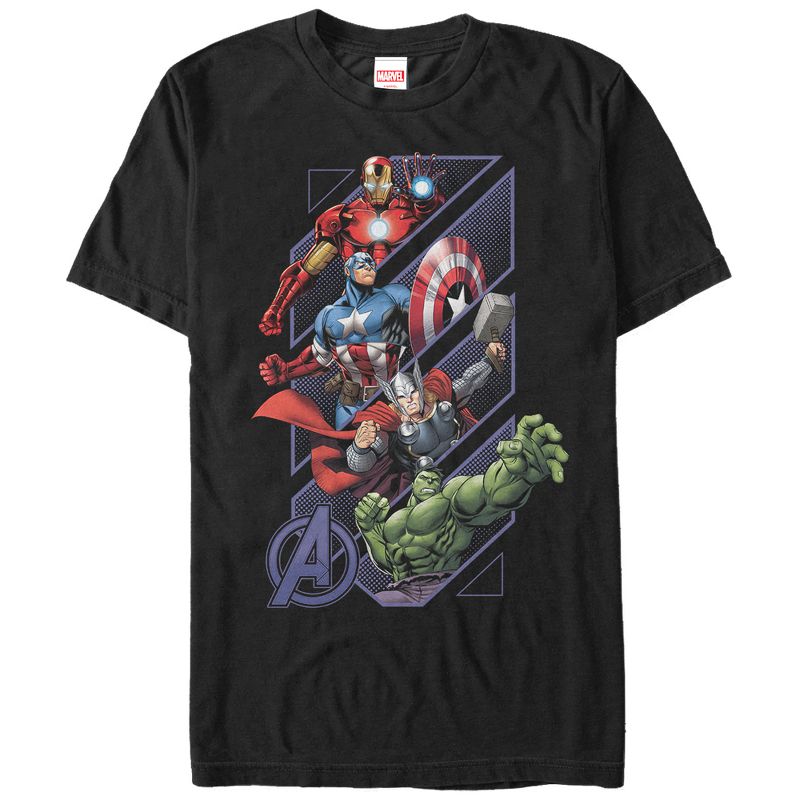 Men's Marvel Four Avengers T-Shirt, 1 of 5