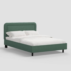Ruched Platform Bed - Threshold™ designed with Studio McGee - 1 of 4