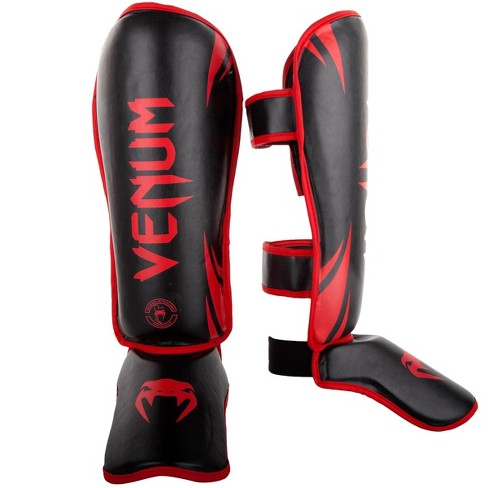 Venum Challenger Lightweight Standup Protective Mma Shin Guards - Medium -  Black/red : Target