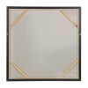 Canvas Abstract Lines and Shapes Framed Wall Art with Orange Accent Green - Olivia & May - 2 of 4