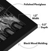 Americanflat 16x28 Picture Frame  - Black Picture Frame - Wide Photo Frames Made of Engineered Wood - Epic Collection - Black - 3 of 4