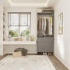 Aheaplus 24'' Freestanding Closet Organizer System with Hanging Rods and Drawers - 4 of 4
