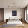Omax Decor,Upholstered Platform King Bed in White Boucle Fabric - 4 of 4