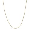 Black Bow Jewelry 0.8mm 10k Yellow Gold Solid Spiga Chain Necklace - 3 of 4
